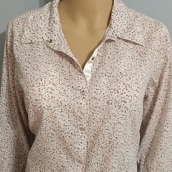 Floral print snap button down shirt - Picture 1 of 5
